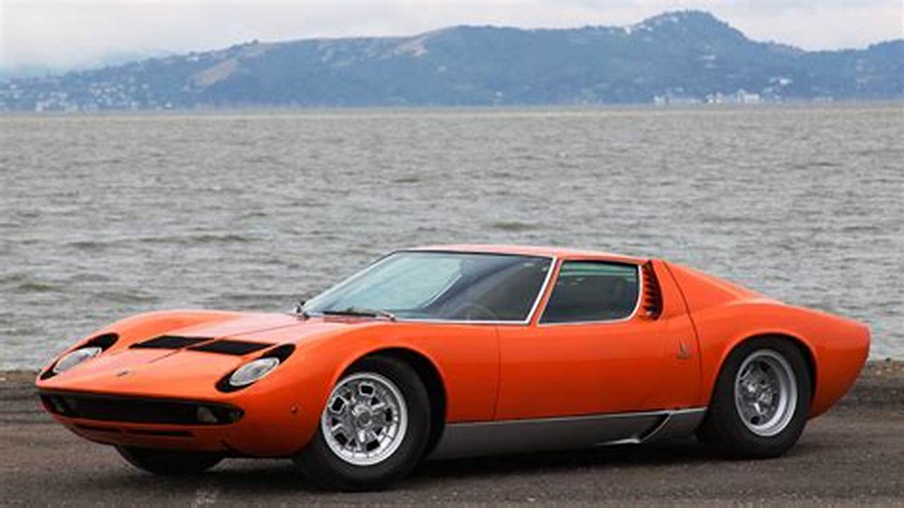 The Legendary Lamborghini Miura P400S: Beauty, Speed, and Prestige