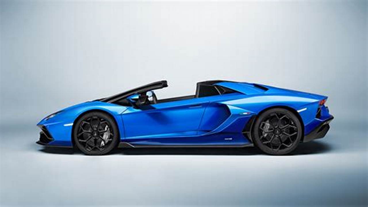 Lamborghini Aventador LP 780-4 Ultimae Roadster: The Ultimate Farewell