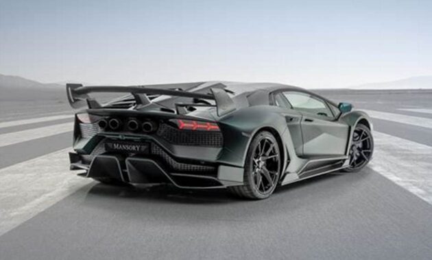 Unleash the Fury: The Aventador Mansory, a Lamborghini Masterpiece