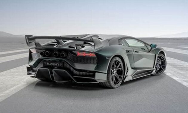 Unleash the Fury: The Aventador Mansory, a Lamborghini Masterpiece