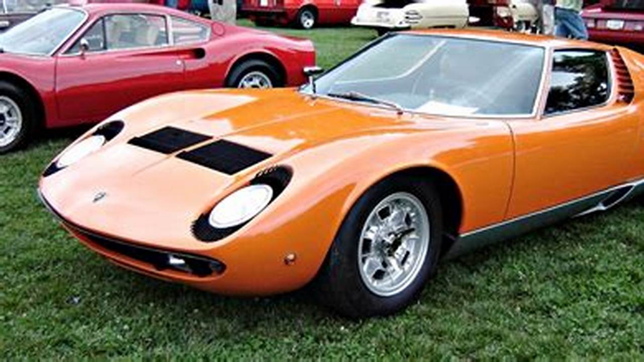 The Ultimate Guide to the Iconic 1960 Lamborghini