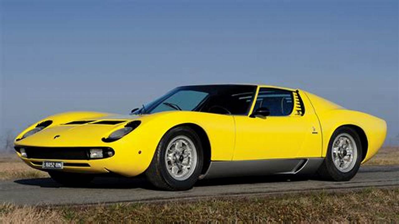 Lamborghini Miura: The Birth of a Legend | Lamborghini