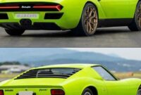 Unveil the Legacy: Lamborghini Miura 2022, a Masterpiece Reborn