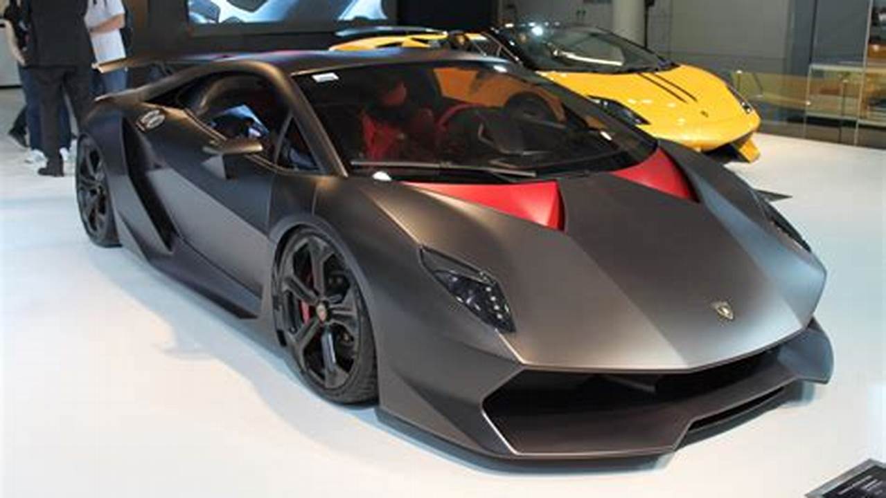 Unleash the Beast: The Lightning-Fast Lamborghini Sesto Elemento