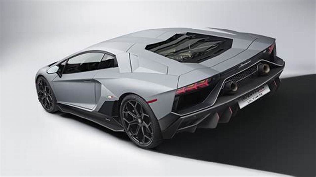 Lamborghini Aventador LP 780-4 Ultimae: The Ultimate Revelation