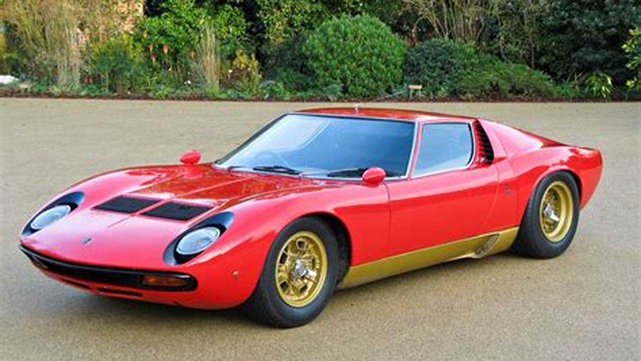 Lamborghini Miura SV: The Ultimate Supercar