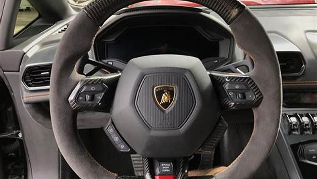 The Ultimate Guide to the Lamborghini Steering Wheel: Unlocking Performance and Style