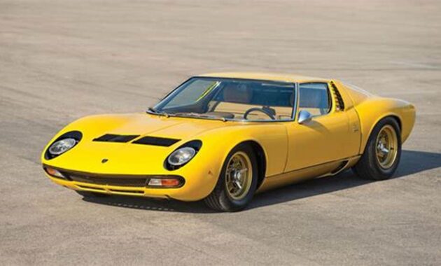 Unveil the Legendary Lamborghini Miura SV: A Timeless Masterpiece