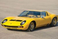 Unveil the Legendary Lamborghini Miura SV: A Timeless Masterpiece