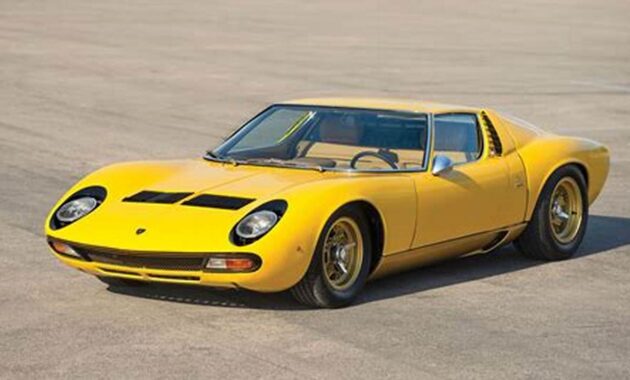 Unveil the Legendary Lamborghini Miura SV: A Timeless Masterpiece