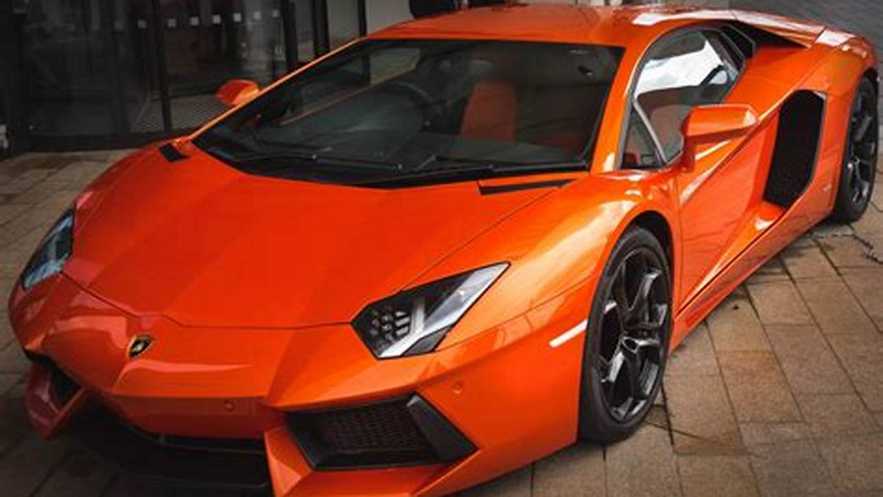 Stunning Aventador Orange: The Ultimate Color for Lamborghini Enthusiasts