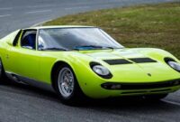 The Legendary Lamborghini Miura: A Supercar Icon